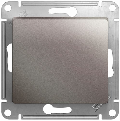 Выключатель без рамки Systeme Electric Glossa 1-кл. платина фото Выключатель без рамки Systeme Electric Glossa 1-кл. платина картинка